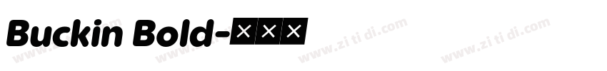 Buckin Bold字体转换 Buckin Bold字体转换